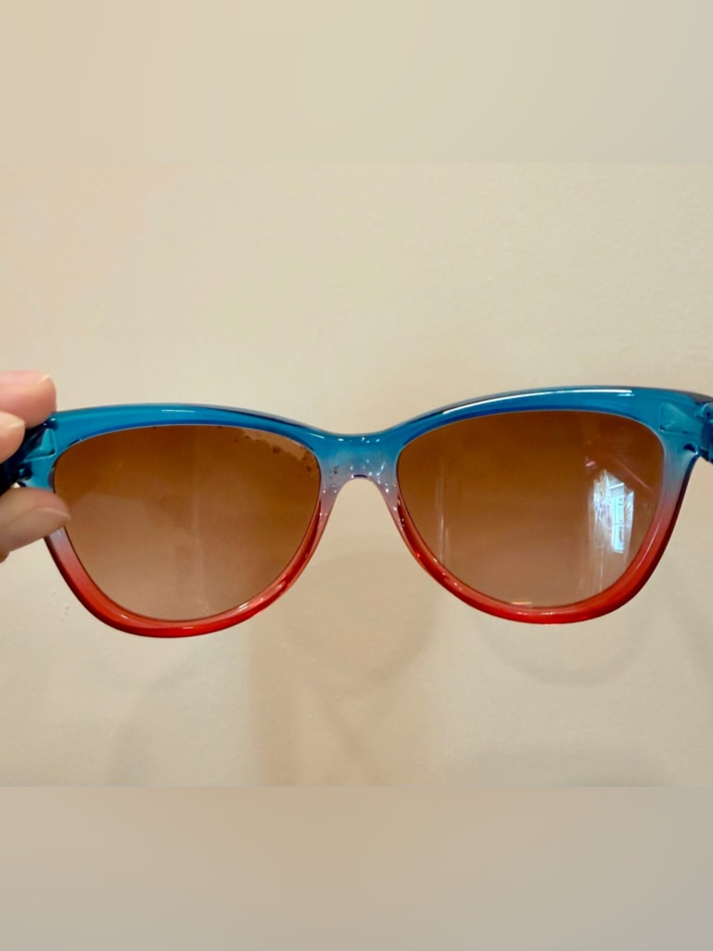 Oakley Fringe Teal Blue to Link Gradient Sunglasses - Picture 3 of 5